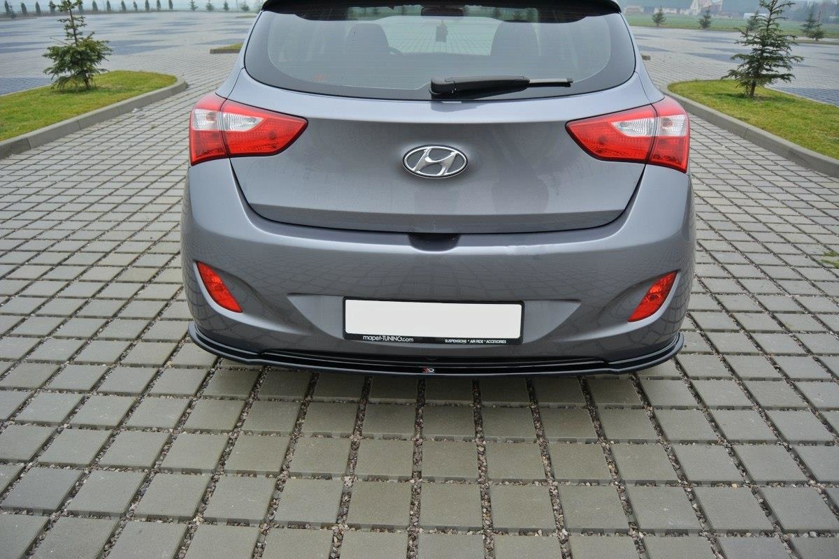 CENTRAL REAR SPLITTER HYUNDAI I30 MK.2 - 3