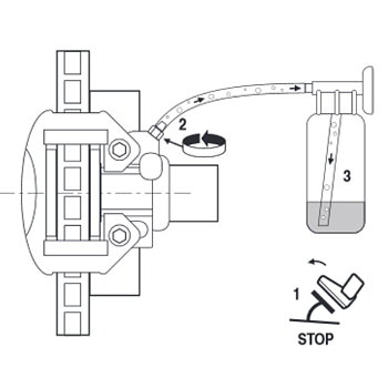 BRAKE BLEEDING BOTTLE