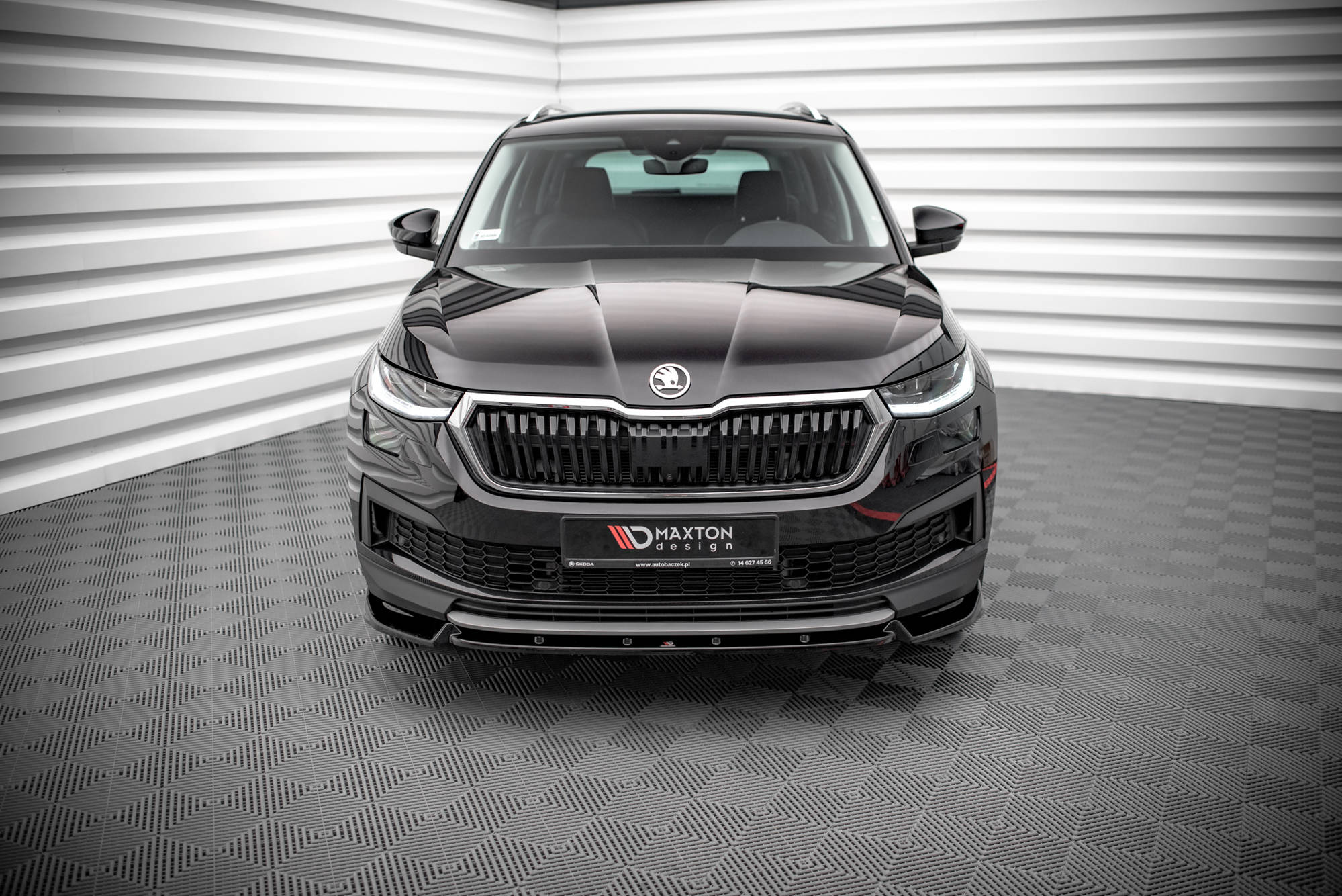 Front Splitter V.1 Skoda Kodiaq Mk1 Facelift - 2