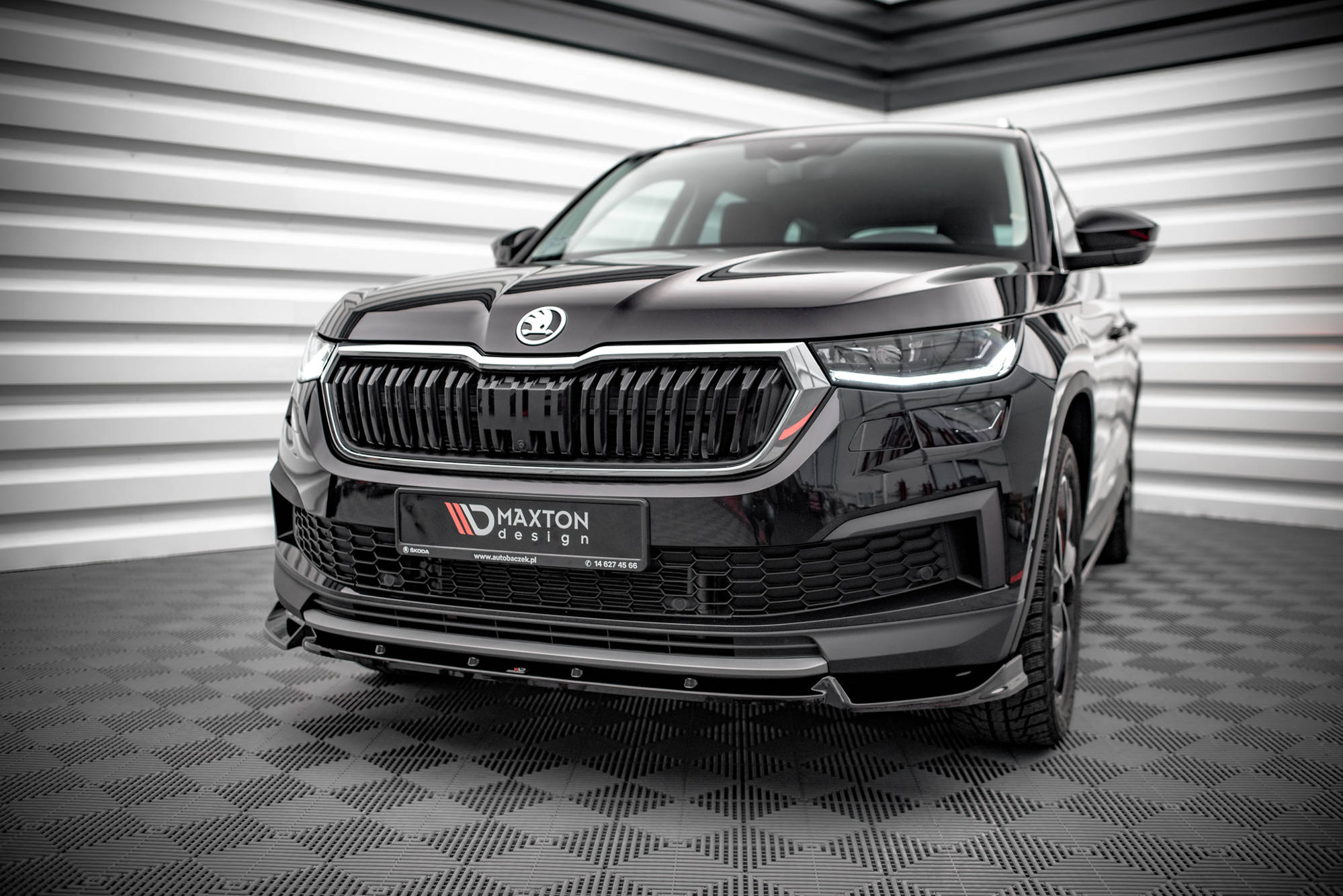 Front Splitter V.1 Skoda Kodiaq Mk1 Facelift - 3