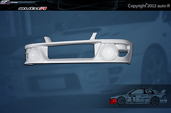 SUBARU IMPREZA 93-00 22B WRC FRONT BUMPER [AUTOR]