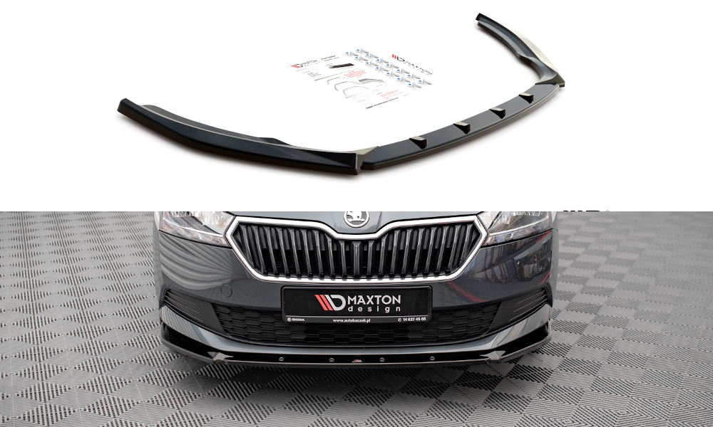 Front Splitter Skoda Fabia MK3 Facelift (2019-)