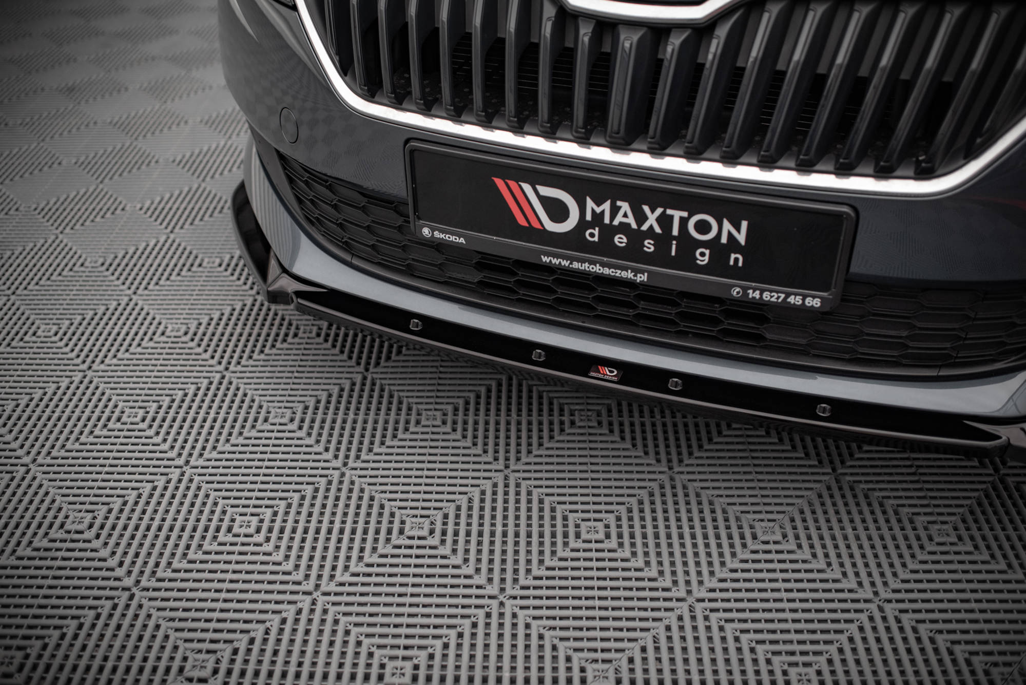 Front Splitter Skoda Fabia MK3 Facelift (2019-) - 4