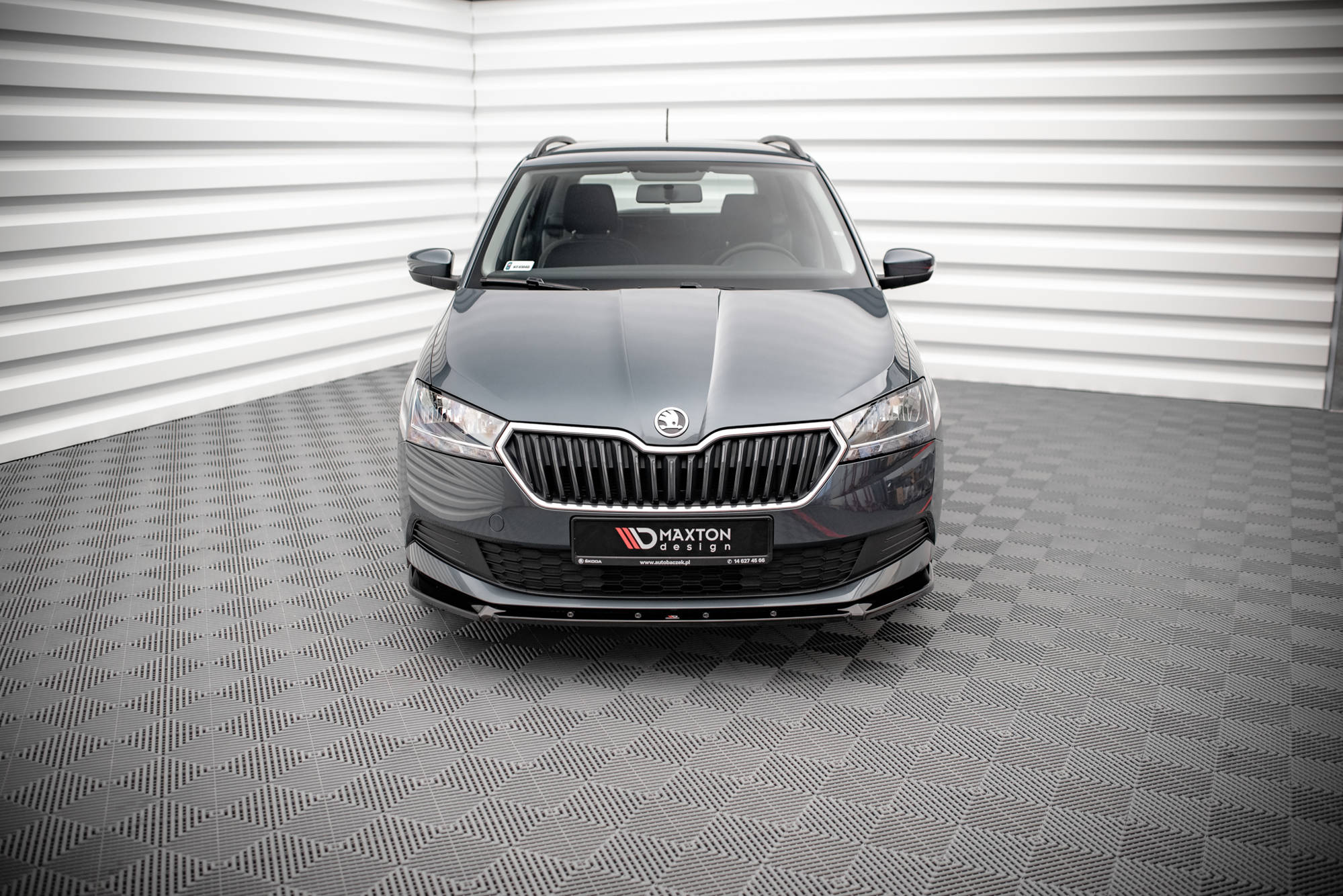 Front Splitter Skoda Fabia MK3 Facelift (2019-) - 2
