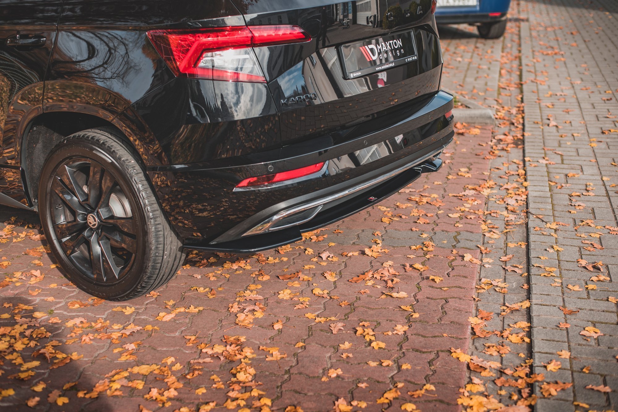 Central Rear Splitter Skoda Karoq Sportline - 5
