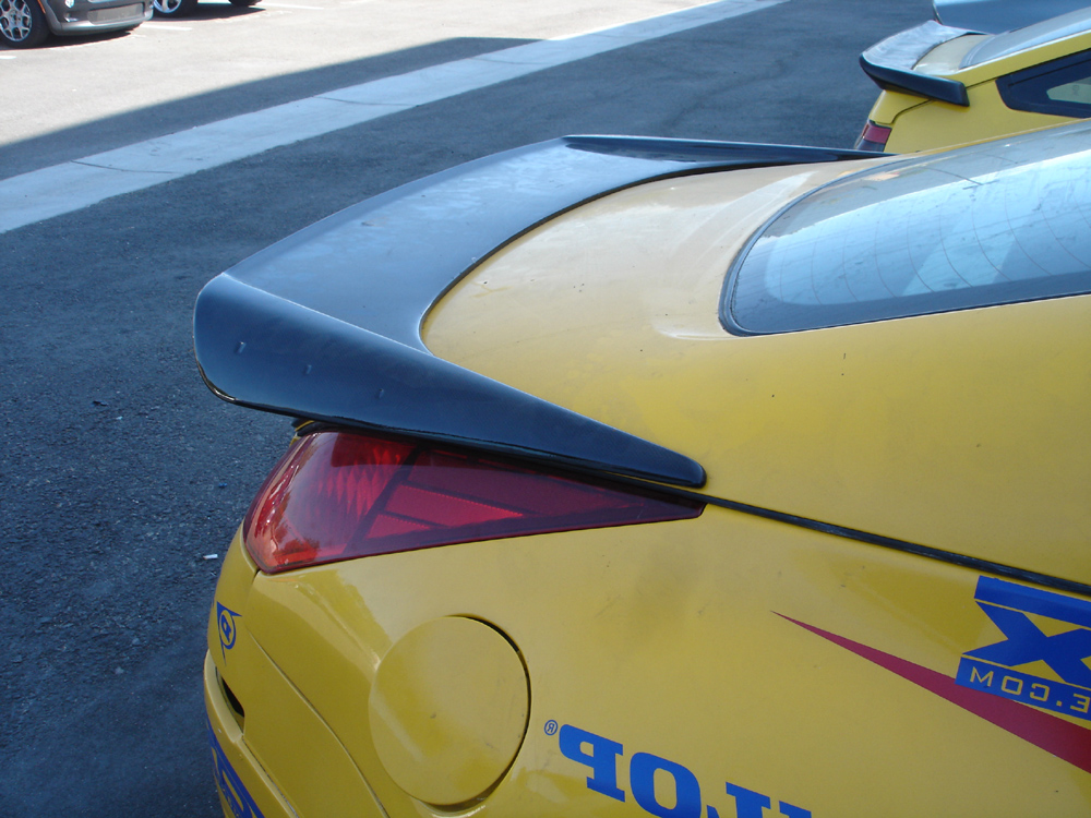 NISSAN 350Z DRAG STYLE CARBON WING MEGAN RACING