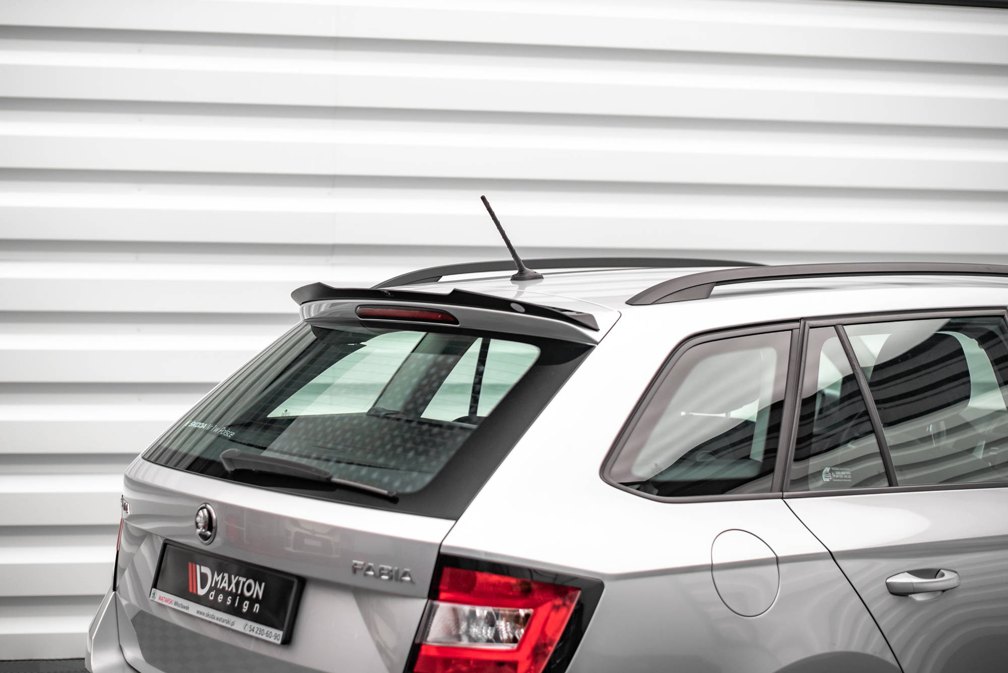Spoiler CAP Skoda Fabia Estate Mk3 - 3