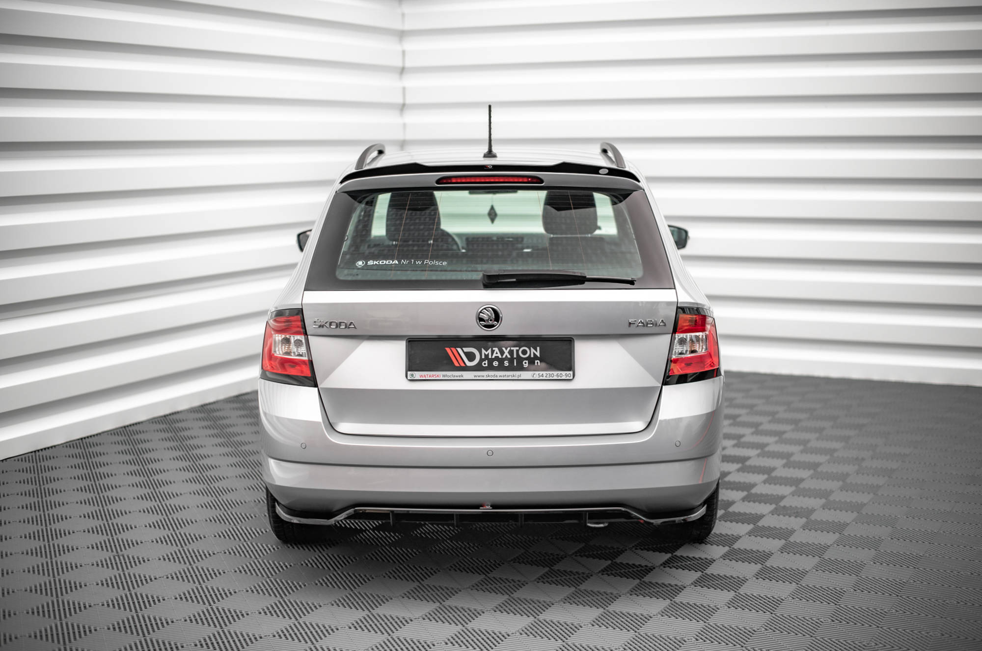 Spoiler CAP Skoda Fabia Estate Mk3 - 2