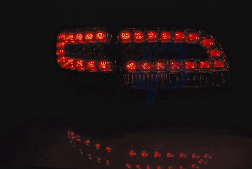 AUDI A6 C6 05-08 AVANT RED WHITE LED TAILLIGHTS - 2