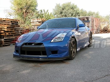 NISSAN 350Z GT-R STYLE FRONT BUMPER INCL CARBON LIP [AIT]