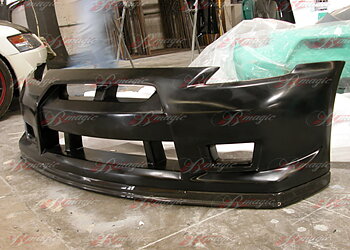 NISSAN 350Z GT-R STYLE FRONT BUMPER INCL CARBON LIP [AIT]