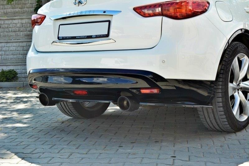 REAR SIDE SPLITTERS INFINITI QX70 - 4