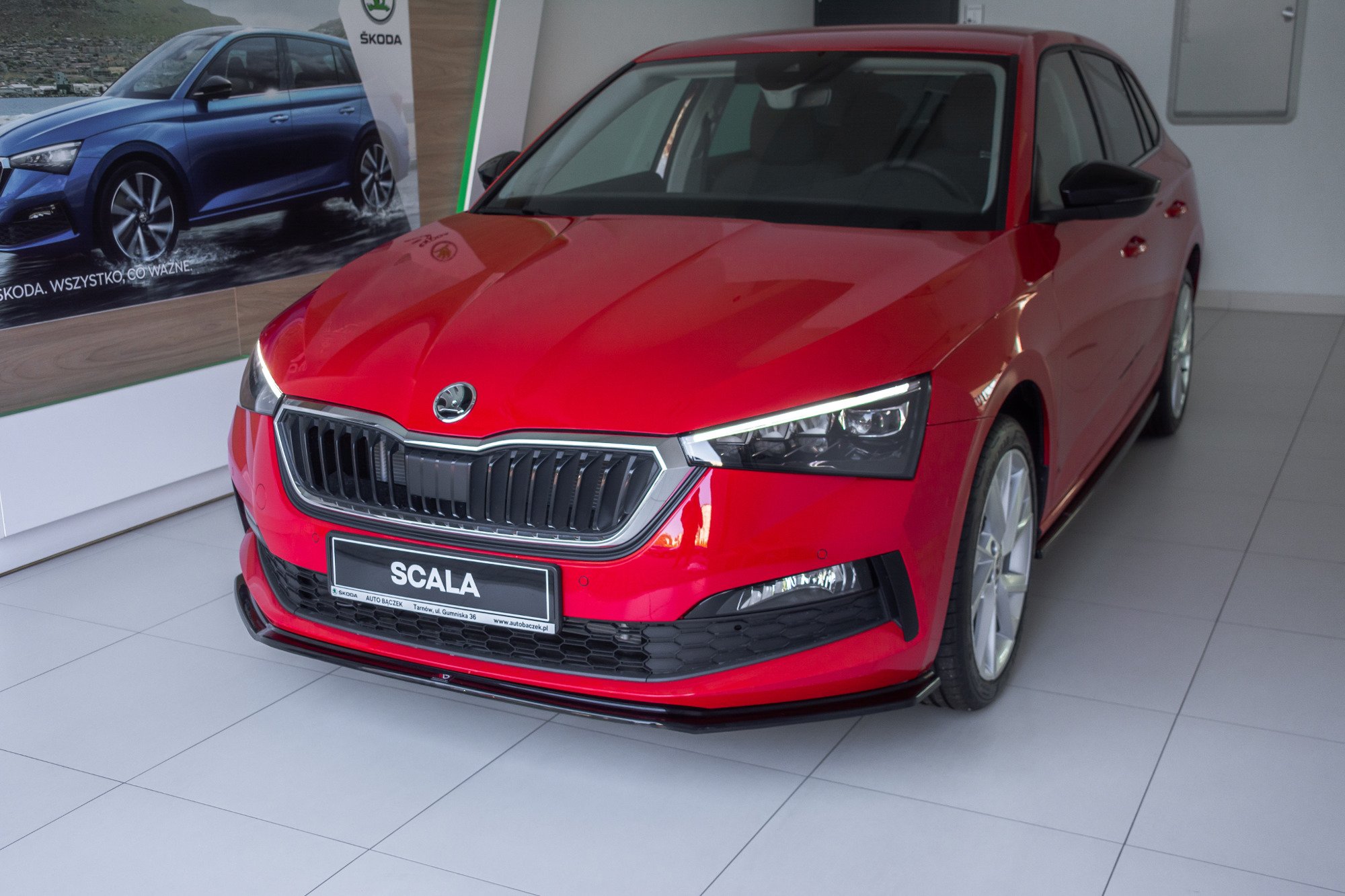 Front Splitter V.3 Skoda Scala (2019-UP) - 3