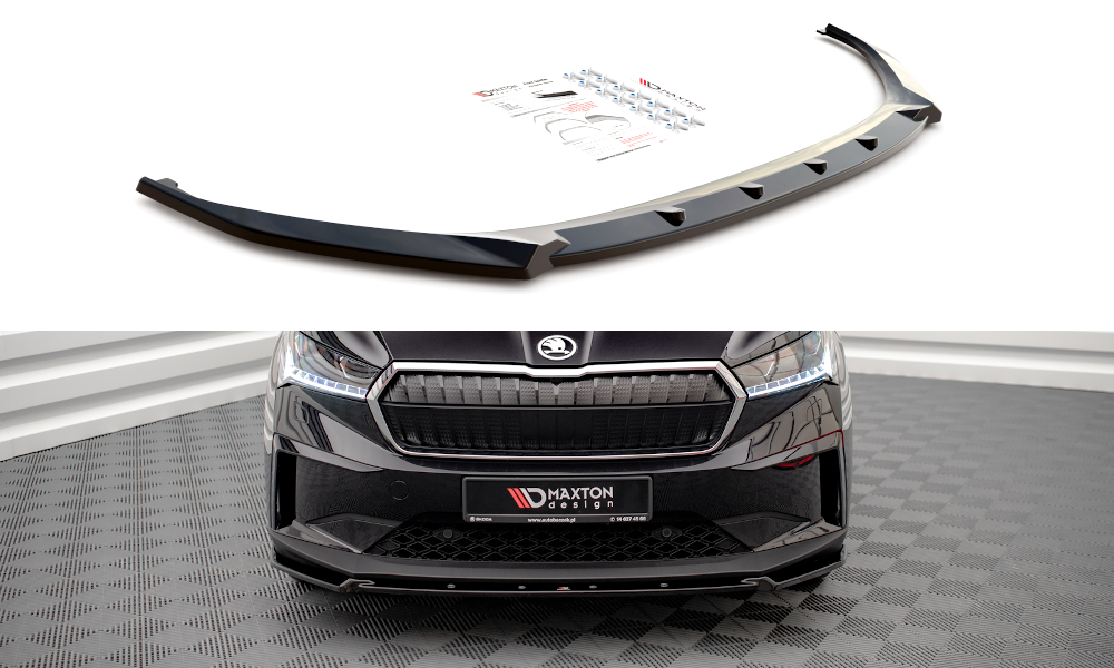 Front Splitter V.2 Skoda Enyaq IV (2020-)