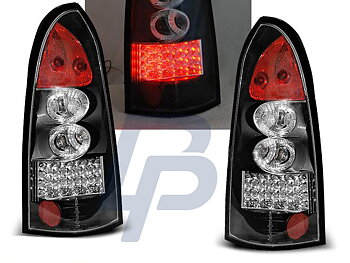 OPEL ASTRA G 09.97-02.04 KOMBI RED WHITE LED TAILLIGHTS