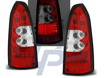 OPEL ASTRA G 09.97-02.04 KOMBI CHROME LED TAILLIGHTS