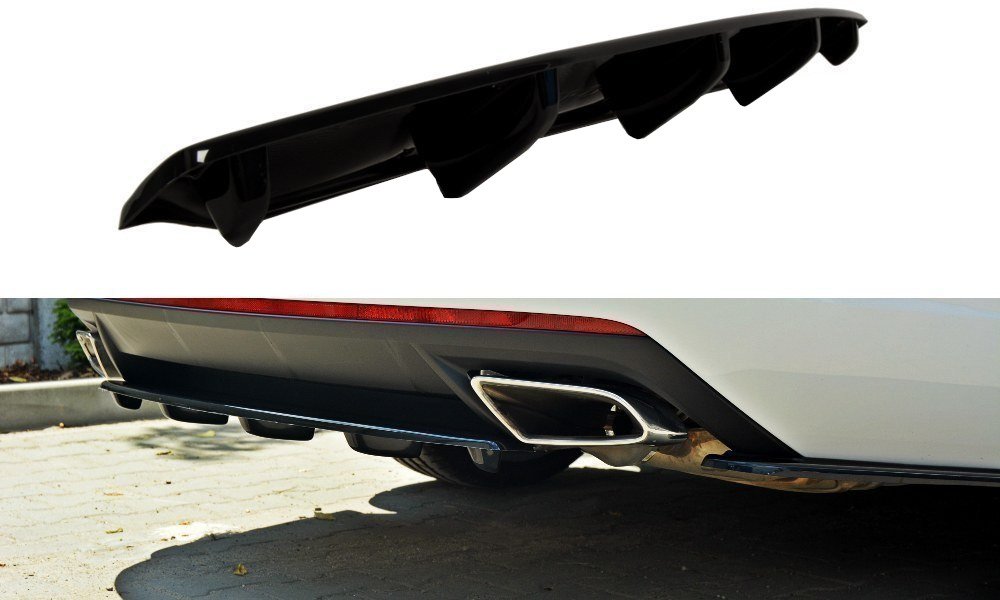 Central Rear Splitter Skoda Octavia VRS MK3/ MK3.5 Hatchback/ Estate