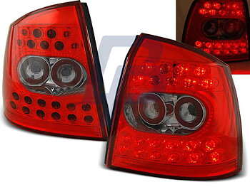 OPEL ASTRA G 09.97-02.04 BLACK LED TAILLIGHTS