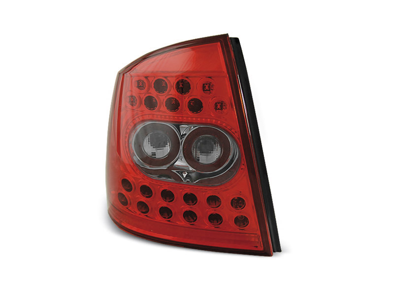 OPEL ASTRA G 09.97-02.04 RED WHITE LED TAILLIGHTS