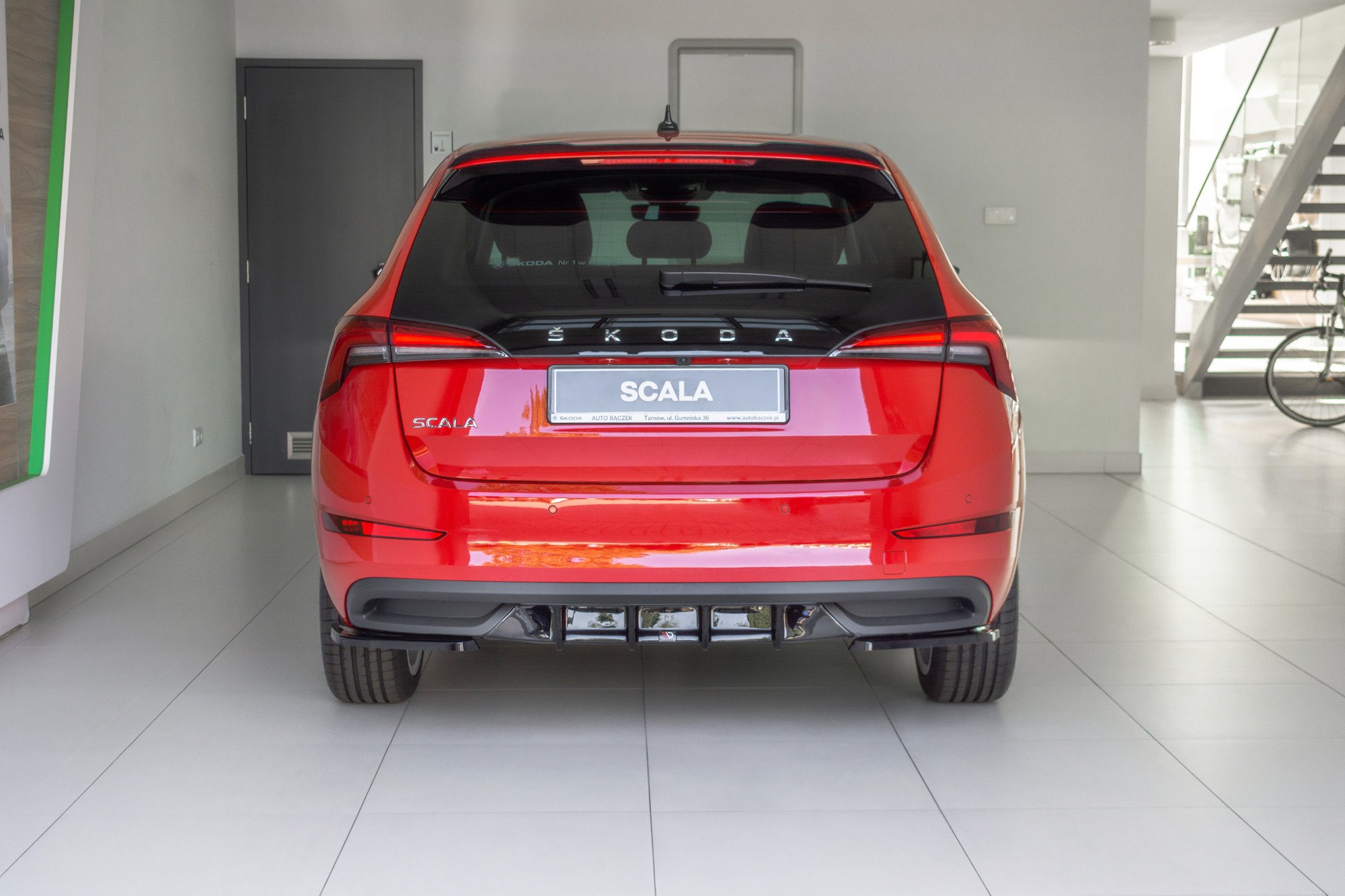 Rear Side Splitters Skoda Scala (2019-UP) - 4