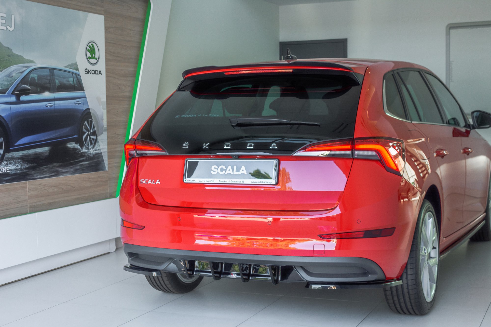 Rear Side Splitters Skoda Scala (2019-UP) - 3
