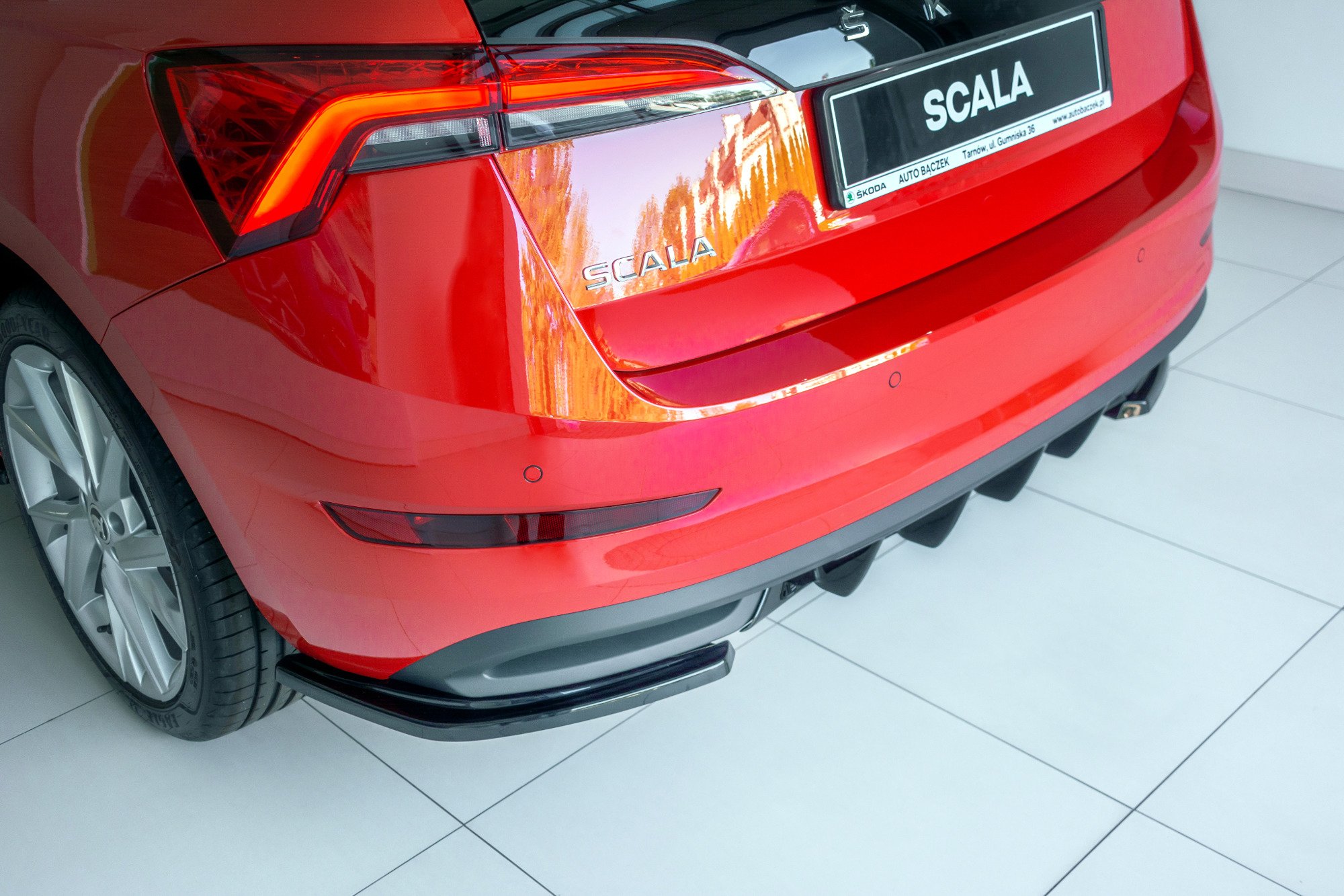 Rear Side Splitters Skoda Scala (2019-UP) - 5