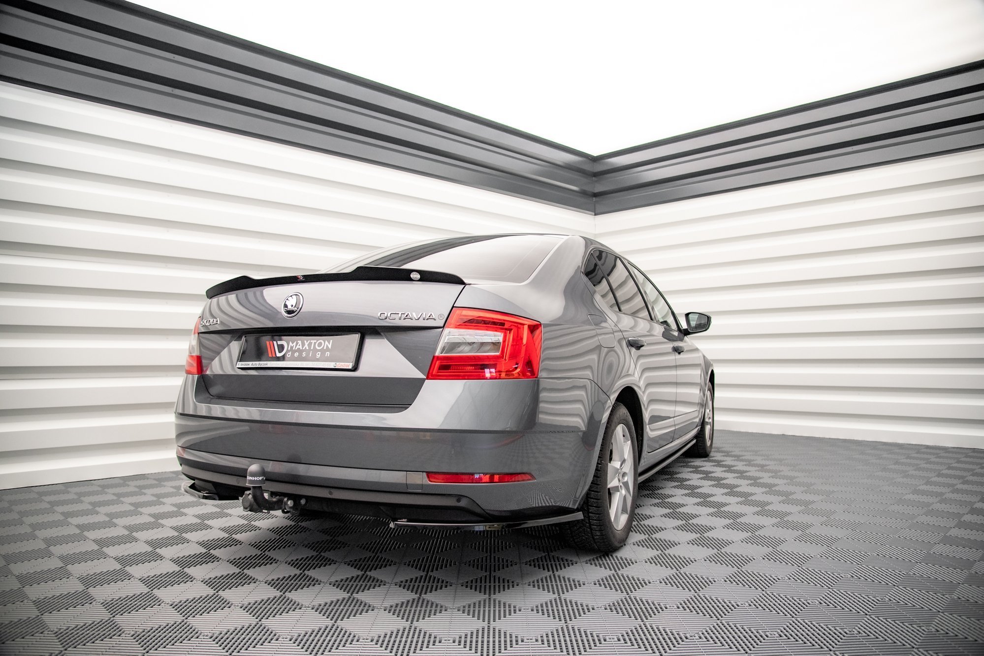 Rear Side Splitters Skoda Octavia MK3 Facelift (2016-2020) - 2