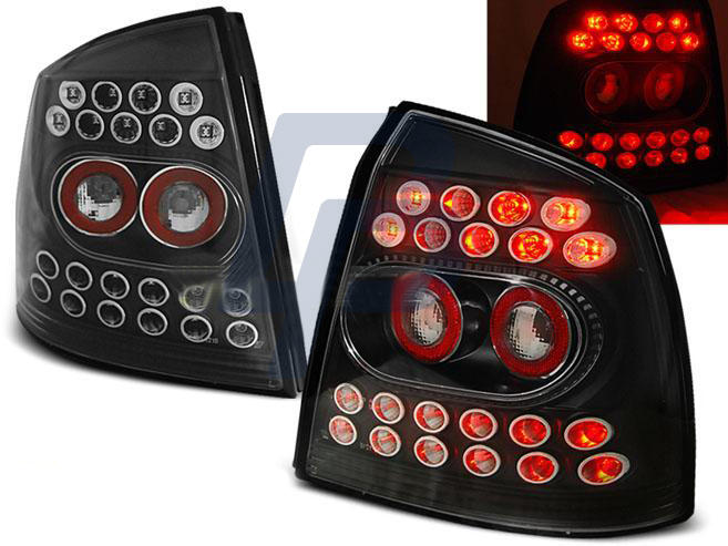 OPEL ASTRA G 09.97-02.04 CHROME LED TAILLIGHTS - 2