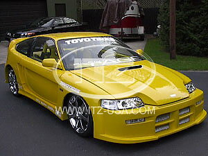 HONDA CRX 88-91 BLACKWIDOW 2 WIDE FRONT BUMPER [ITZ]