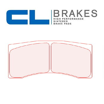 BRAK PADS CL 5036 W50 T16 RC6 - SKODA R5 EVO1 ASPHALT - FORD FIESTA R5 MK1 & MK2 - HYUNDAI I20  R5  MK1 ET MK2 - ALPINE A110 RGT