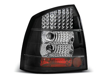 OPEL ASTRA G 09.97-02.04 3D/5D BLACK LED TAILLIGHTS