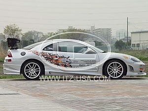 MITSUBISHI ECLIPSE 00-05 BOMEX STYLE SIDESKIRTS [ITZ]