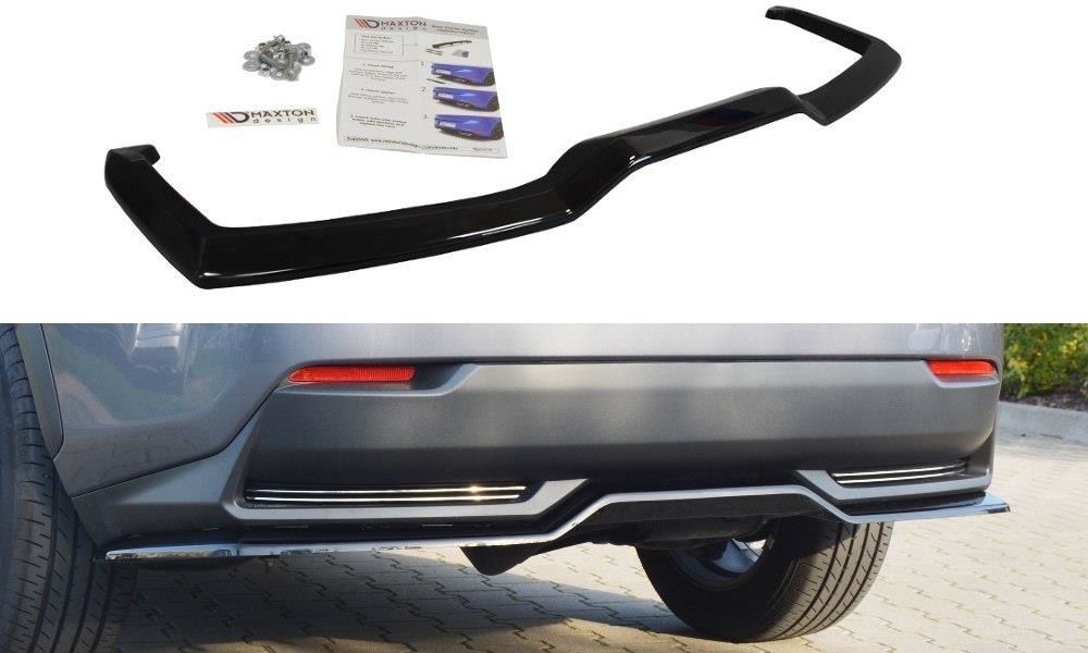 CENTRAL REAR SPLITTER LEXUS NX MK1 H (WITHOUT VERTICAL BARS)