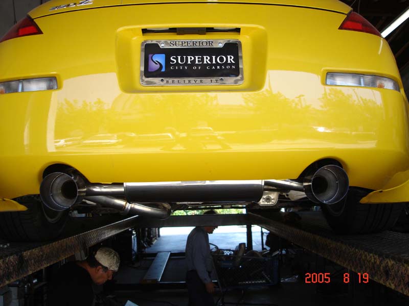 NISSAN 350Z MEGAN RACING RS SPORTAVGAS SYSTEM - 2