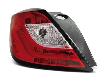 OPEL ASTRA H 03.04-09 3D GTC RED WHITE LED TAILLIGHTS