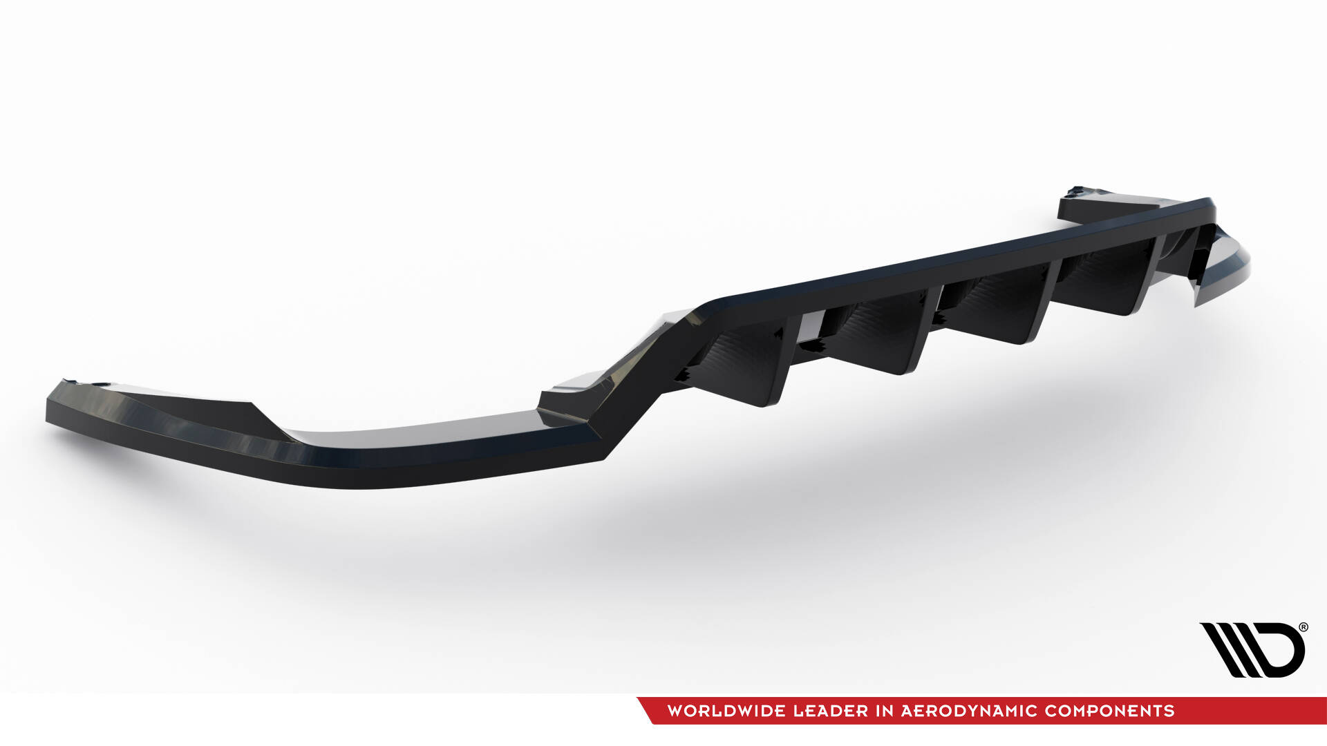 Central Rear Splitter (Vertical Bars) Skoda Kodiaq RS Mk1 Facelift - 7