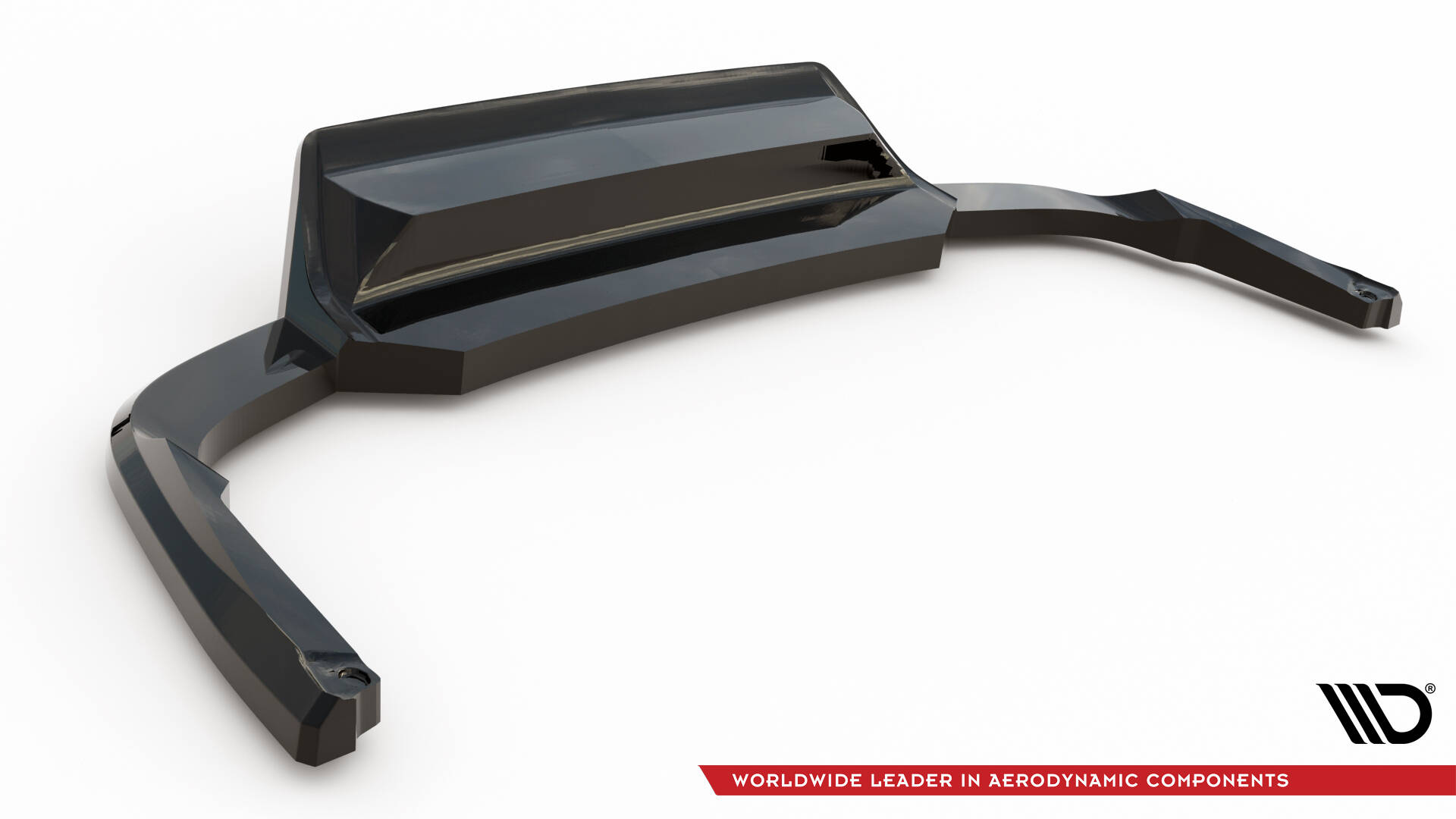Central Rear Splitter (Vertical Bars) Skoda Kodiaq RS Mk1 Facelift - 8