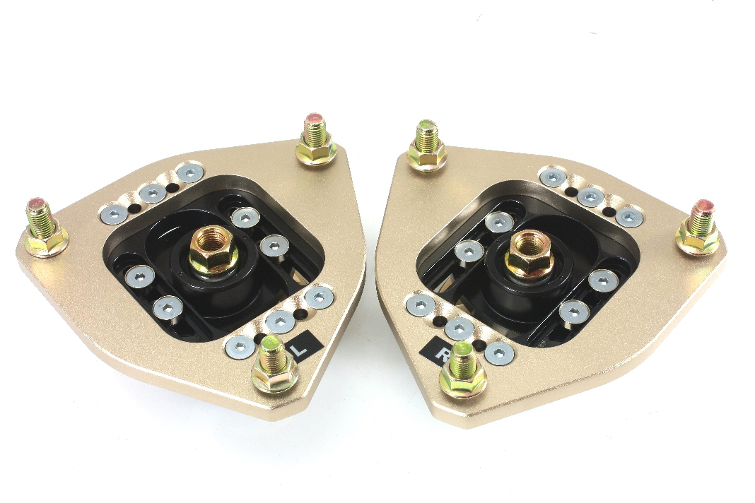 MITSUBISHI EVO 4/5/6 BC-RACING 3D CASTER/CAMBER TOPMOUNTS