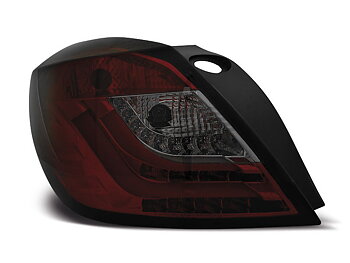 OPEL ASTRA H 03.04-09 3D GTC RED SMOKE LED TAILLIGHTS