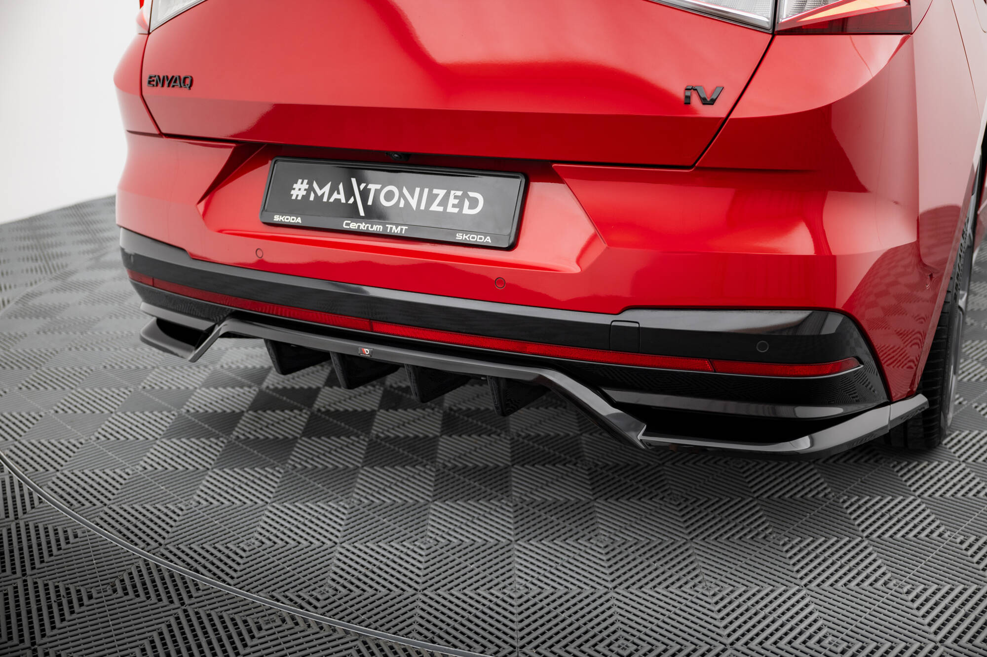 Rear Splitter (Vertical Bars) Skoda Enyaq Coupe iV - 6