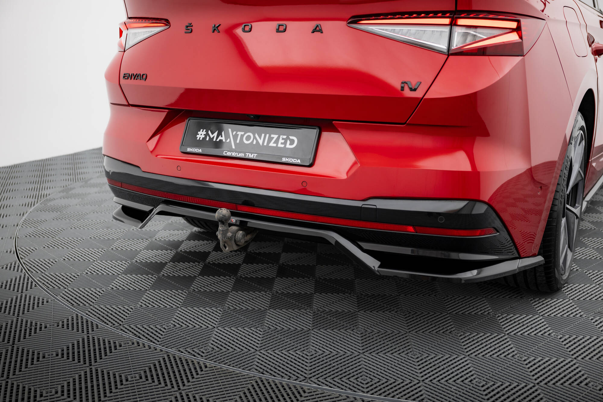 Rear Splitter (Vertical Bars) Skoda Enyaq Coupe iV - 3