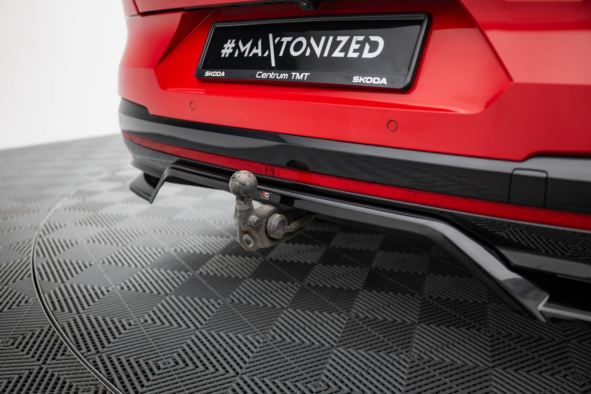 Rear Splitter (Vertical Bars) Skoda Enyaq Coupe iV - 4