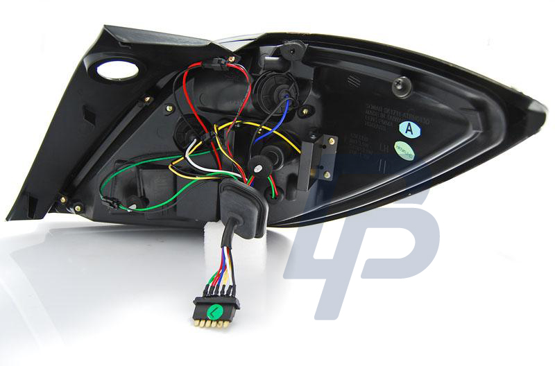OPEL ASTRA H 03.04-09 3D GTC SMOKE LED TAILLIGHTS - 6