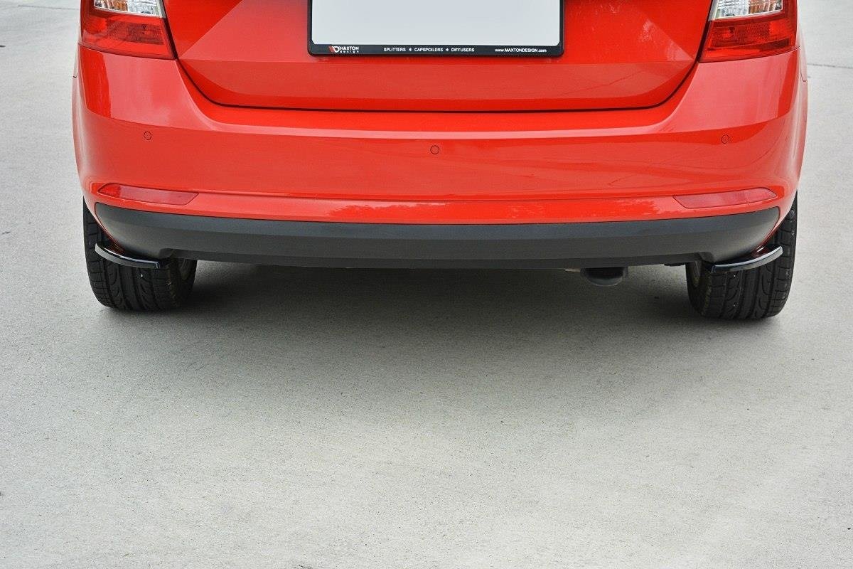 Rear Side Diffusers Skoda Rapid Spaceback - 4
