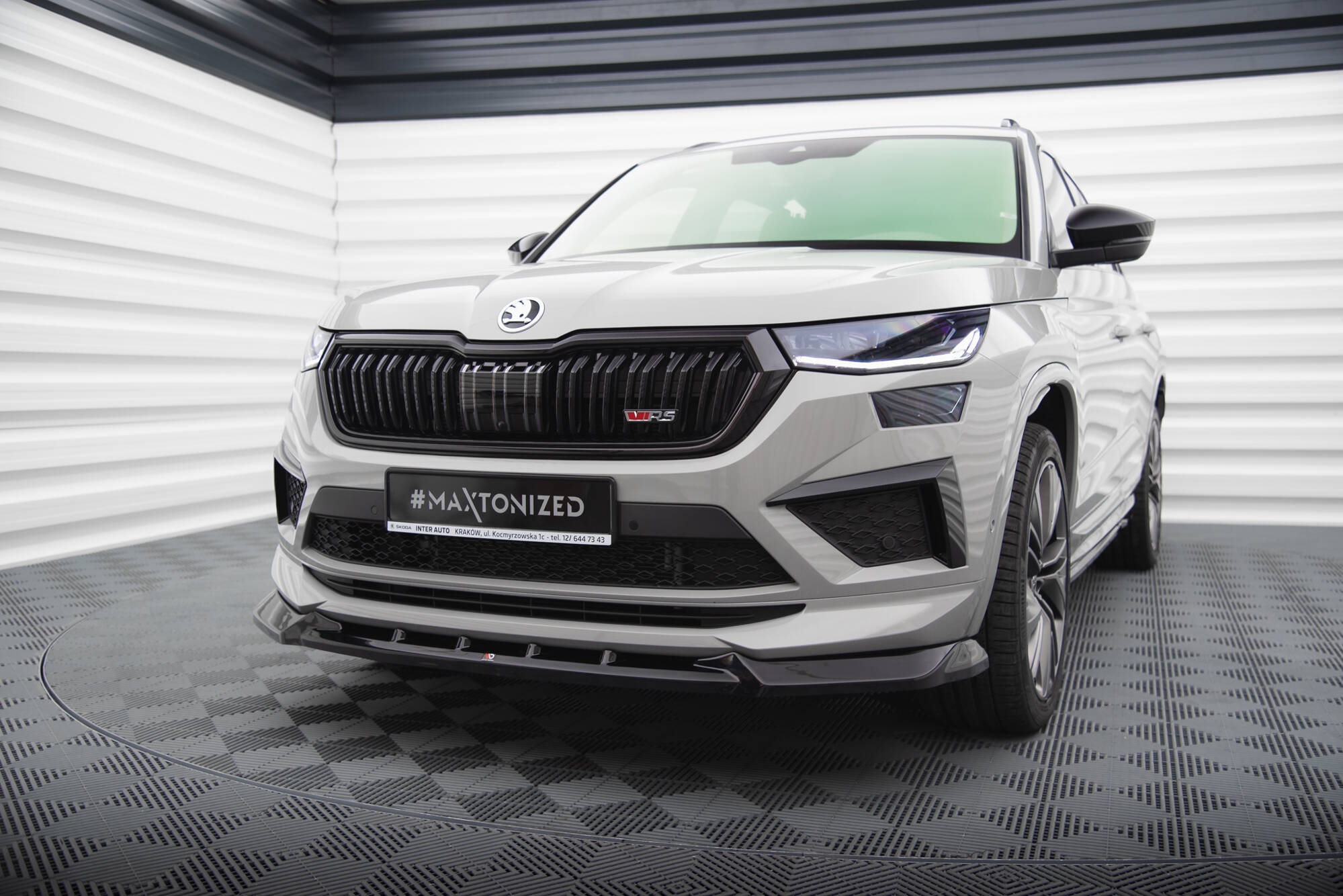 Front Splitter V.1 Skoda Kodiaq RS Mk1 Facelift - 3