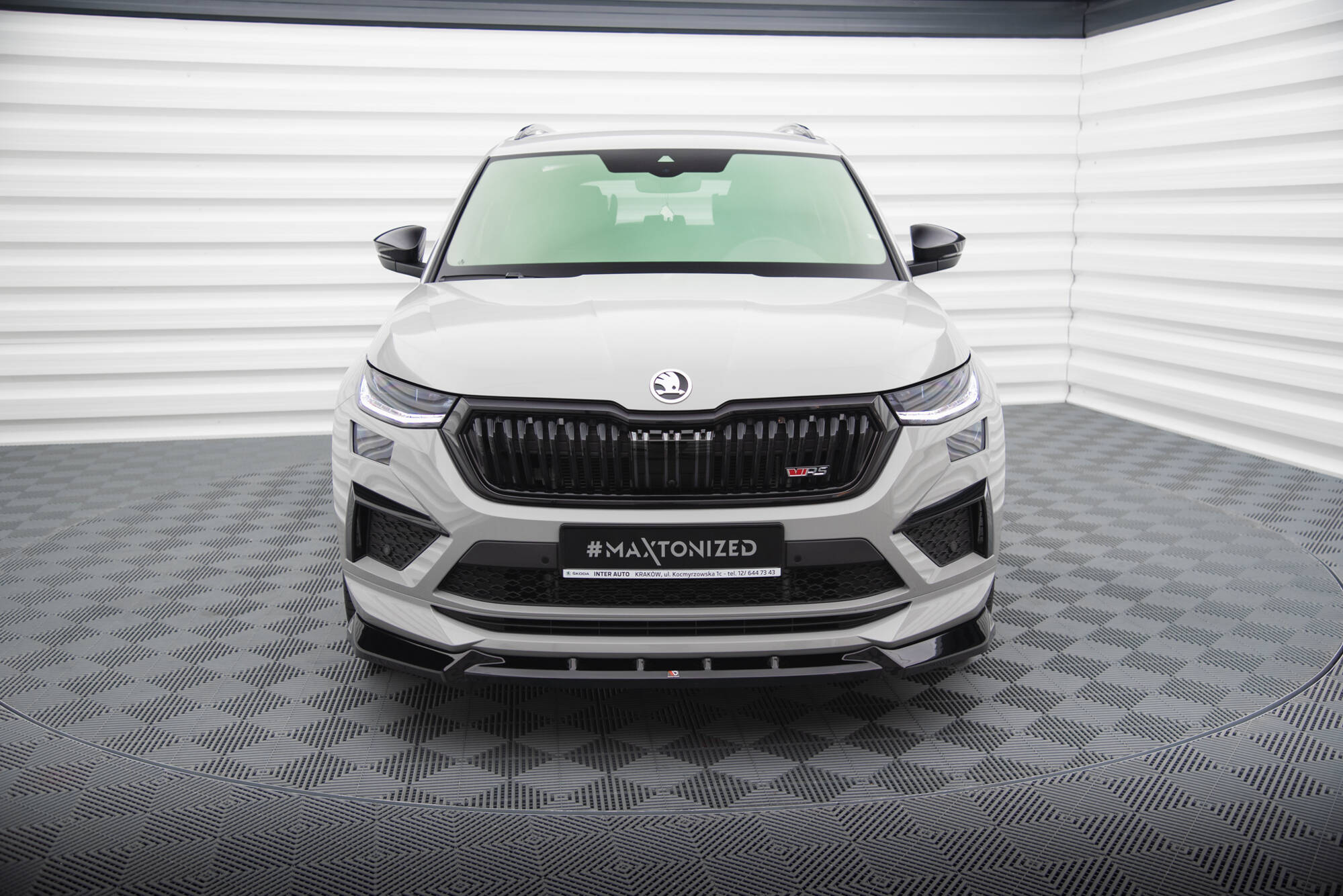 Front Splitter V.1 Skoda Kodiaq RS Mk1 Facelift - 2