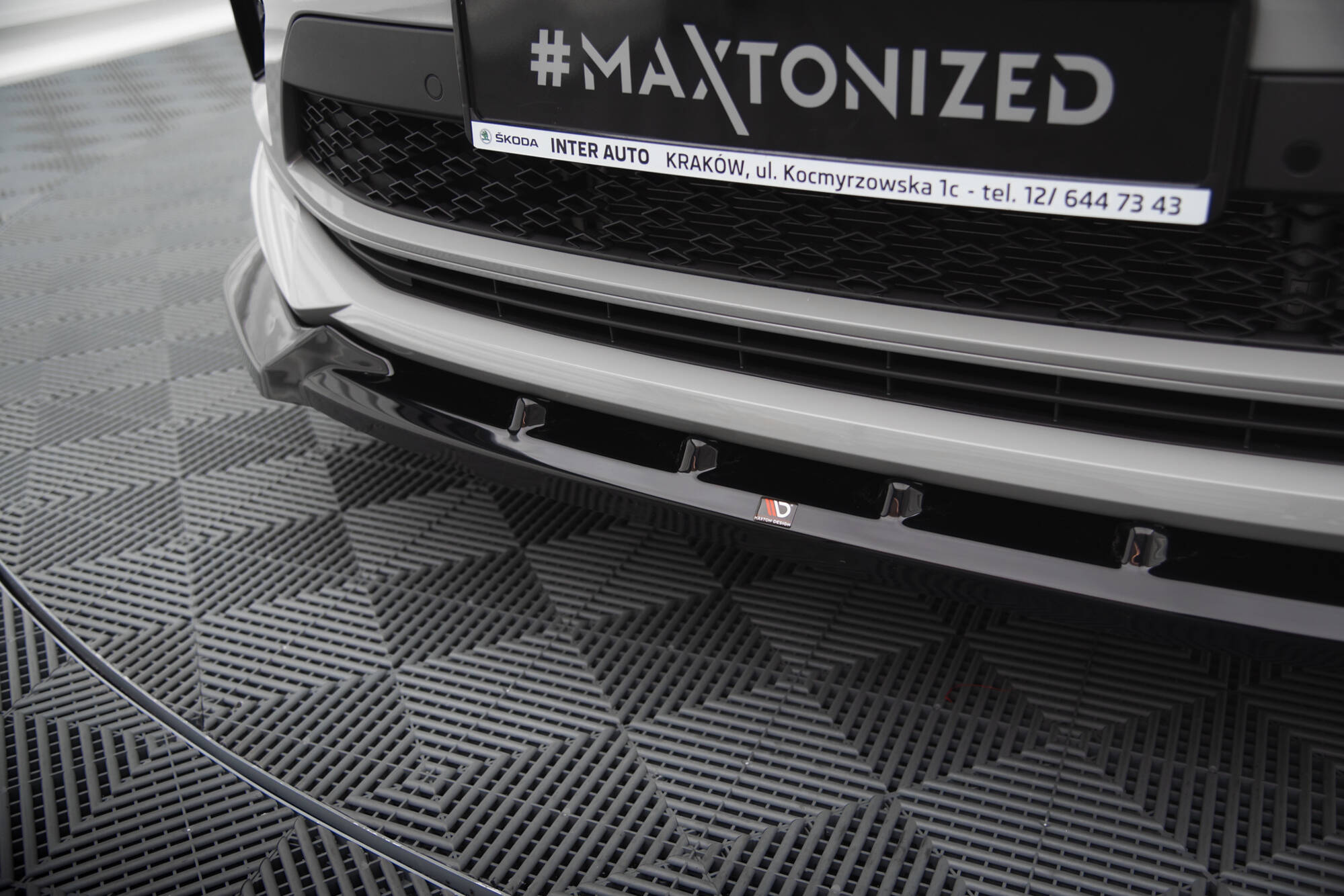 Front Splitter V.1 Skoda Kodiaq RS Mk1 Facelift - 4