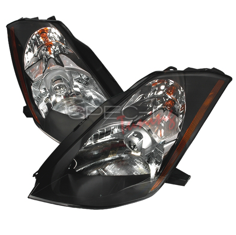 NISSAN 350Z PROJECTOR HEADLIGHTS BLACK [KS]