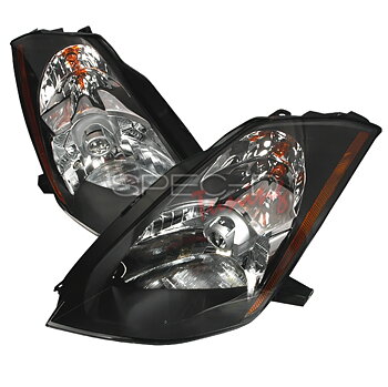 NISSAN 350Z PROJECTOR HEADLIGHTS BLACK [KS]
