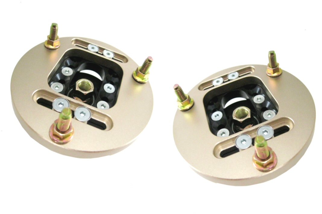 BMW 3-SERIES E36/E46 BC-RACING 3D CASTER/CAMBER TOPMOUNTS